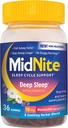 MidNite Deep Sleep Extra Strength, 10 mg Melatonin Sleep Aid, Non-Habit Form, Herbal Diyeter Supplement for Yetişkinler, Drug-Free, Gluten-Free, Lactose-Free, Vegetarian-Friendly, 36 Gummiesnin