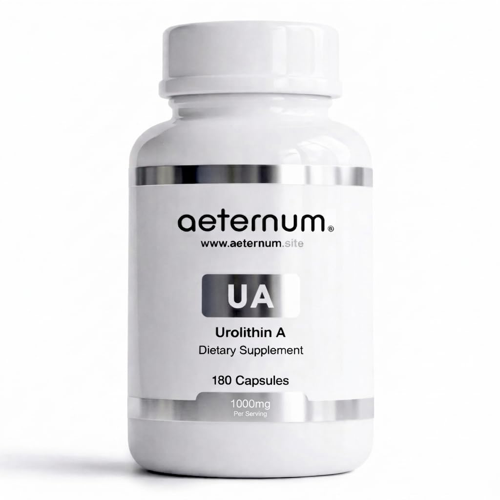 aeternum Urolithin A | 1,000mg Per Serving | 180 Capsules