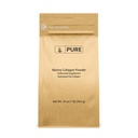 Pure Original Materialss Marine Collagen Toz (1 lb) Natural & Unflavored, Protein,, Resealable Bag