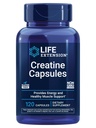 Life Extension Kretine Capsules – Kretine Monohidrat – Güçlü, Lean Kas, Sağlıklı Endurance – Non-GMO, Gluten-Free – 120 Capsules