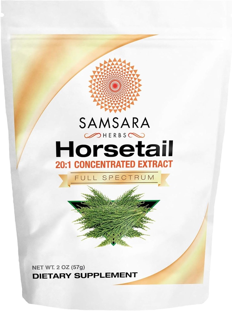 Samsara Herbs Horsetail σκόνη (2oz/57g) - 20:1 συμπυκνωμένο εκχύλισμα