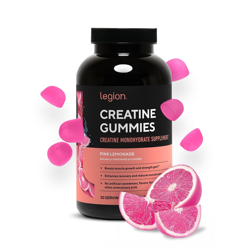 LEGION Tinatine Monohidratlar Erkekler ve Kadınlar için - Endurance & Post Workout Recovery (Pink Lemonade)