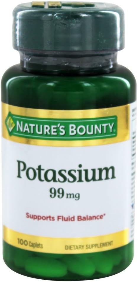 Nature's Bounty P properties Gluconate 99 mg, 100 Caplets (Pack of 2)