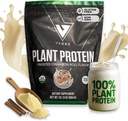 Vedge Vegan Protein Tozu - Pea, Riley & Sunflower - USDA Organik, Amino Asits, Süt Free, Gluten Free, Soy Free, Keto, GMO, Smooth Texture - Cinnamon - 20 Servisler