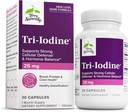 Terry Doğal Tri-Iodine - Meme & Prostate Health Support için Diyetsel Tamam - Sağlıklı Tiroid Fonksiyonu Tamam Yardım - 25 mg, 30 Capsules