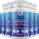 Nano Savunma Probiyotik Supplement - NanoDefense Pro Advanced Formula for Health Nail Support Capsules maximum Strength Men Women (5 Pack - 300 Capsules)