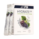 Hydrate 2.0 Electrolytes Hydration Powder Packets – Advanced Hydration & Recovery Formula with L-Alanyl-L-Glutamine | Faster Hydration & Performance Recovery | 20 Packets (Grape)