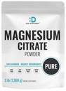DEAL SUPPLEMENT Magnezyum Citrate Toz 500 mg, 3lbs – Unflavored, Easy Absorbed – Purified Trace Mineral for Muscle, Heart, & Digestive Support – One a Day, Non-GMO, Filler Free