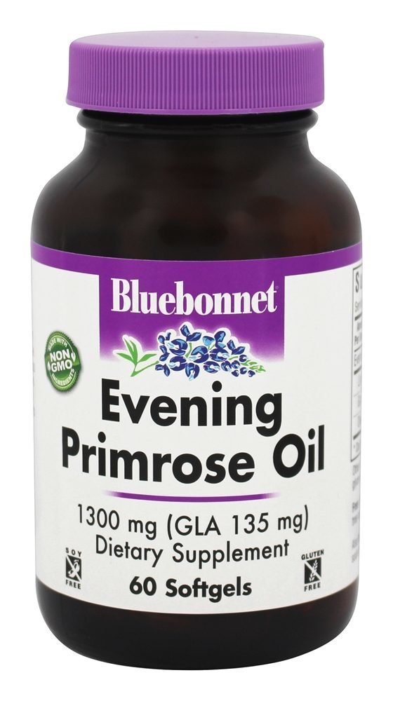 Evening Primrose Oil 1300mg Bluebonnet 60 Softgel