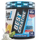 BPI Sports Best Tinatine - Kretine Monohidrat Toz for Men & Women, Himalaya Salt - Güçlü, pompa, Endurance, Kas Büyüme, Kas Tanımı - No Bloat - Fruit Punch - 50 hizmet - 10.58 oz