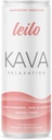 LEILO | Kava Powered Sparkling Relaxation Drink | Raspberry Hibiscus 12Pack - Non-ALC Calming İçecek | 12 fl oz Cans (Pack of 12)