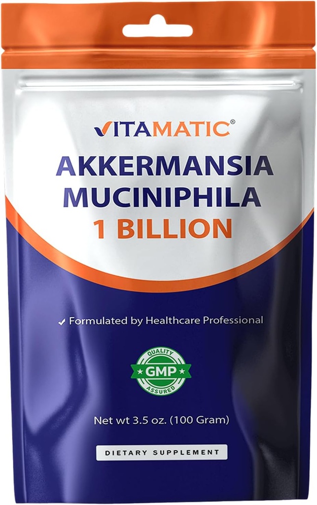 Vitamatic Akkermansia Muciniphila Gut Health - 100 Gram Toz