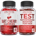 Atlantis Beslenme Tart Cherry 60 Gummies + testosteron ATM 60 Gummies