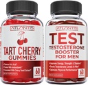 Atlantis Beslenme Tart Cherry 60 Gummies + testosteron ATM 60 Gummies
