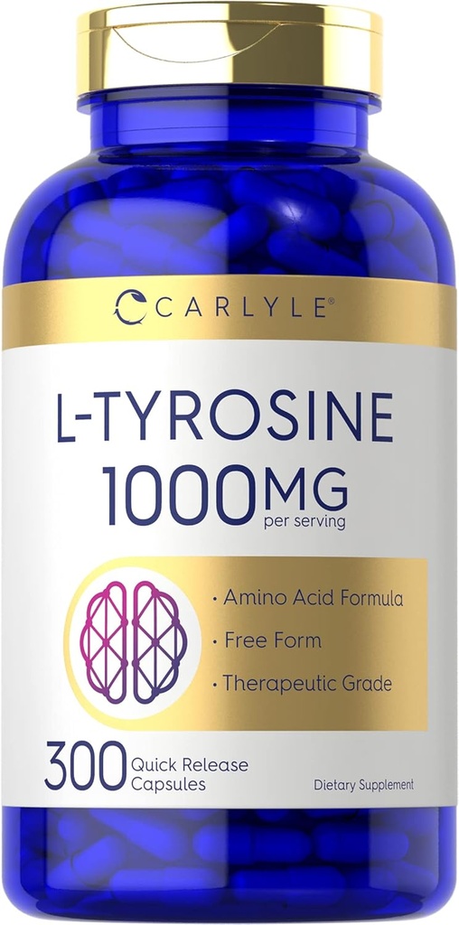 Carlyle L Tyrosine Κάψουλες 1000mg 