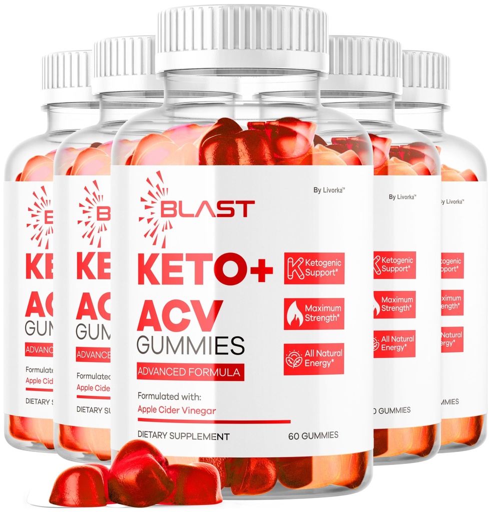 (5 Pack) Blast DW ACV Gummies - Resmi Patlama Hızlı Premium 1050MG Vitamini Gummys, Blast DW All Natural Apple Cider Vinegar Formula, BlastKeto ACV Yorumlar, 5 Ay için 300 Gummies