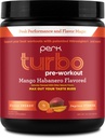 Perk Turbo Pre-Workout Toz (Mango Habanero Flavored) 20 Hizmet - Gluten-Free