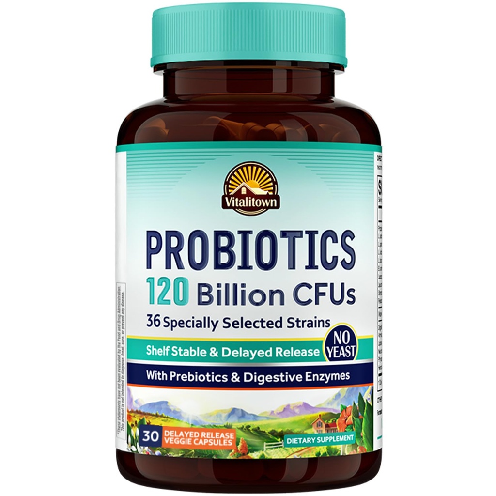 VITALITOWN Προβιοτικά 120 Δισεκατομμύρια CFUs 