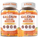 B2 B12 Vitamin D3 Gummies ile 15 mg - Gıda + Turmeric Supplement for Women and Men with K2 B12 - Support Bone & Muscle - Sugar Free - Vegan (120) Count