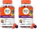 Align Probiotic, Probiotics + Fiber Gummies, Probiotics Help Relieve Occasional Bloating*, Fiber Helps Support a Healthy Digestive System*, #1 Doctor Recommended Probiotic Brand‡, 90 Gummies