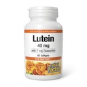 Doğal Faktörler, Lutein 40 mg, Zeaxanthin ile Sağlıklı Gözler ve Skin için Antioksit Desteği, 60 Softgels