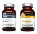 Life All Natural Immune Support and Detox Sche - Kinoko Platinum AHCC Mushroom Extract - Deodorex Detox Support Supplement