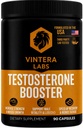 Testosterone Booster for Men, High Potency - Tongkat Ali, Maca, Turkesterone - Stamina & Endurance Testosterone Supplement for Men (90 Capsules)