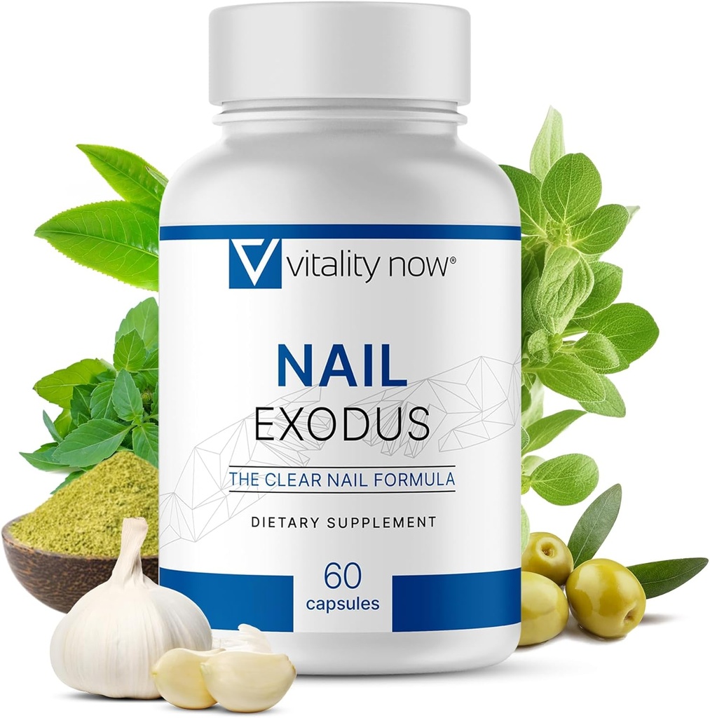 Nail Exodus - Vitality Healthier Feet için Premium Formula - 60 Capsules