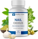 Nail Exodus - Vitality Healthier Feet için Premium Formula - 60 Capsules