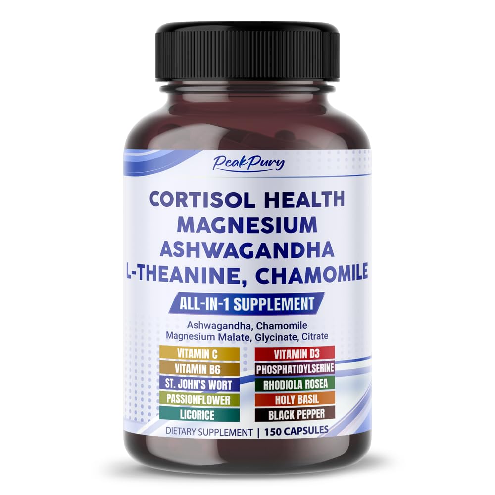 KURUMSAL Health Ashwagandha Chamomile L-Theanine - ABD'de Made in USA