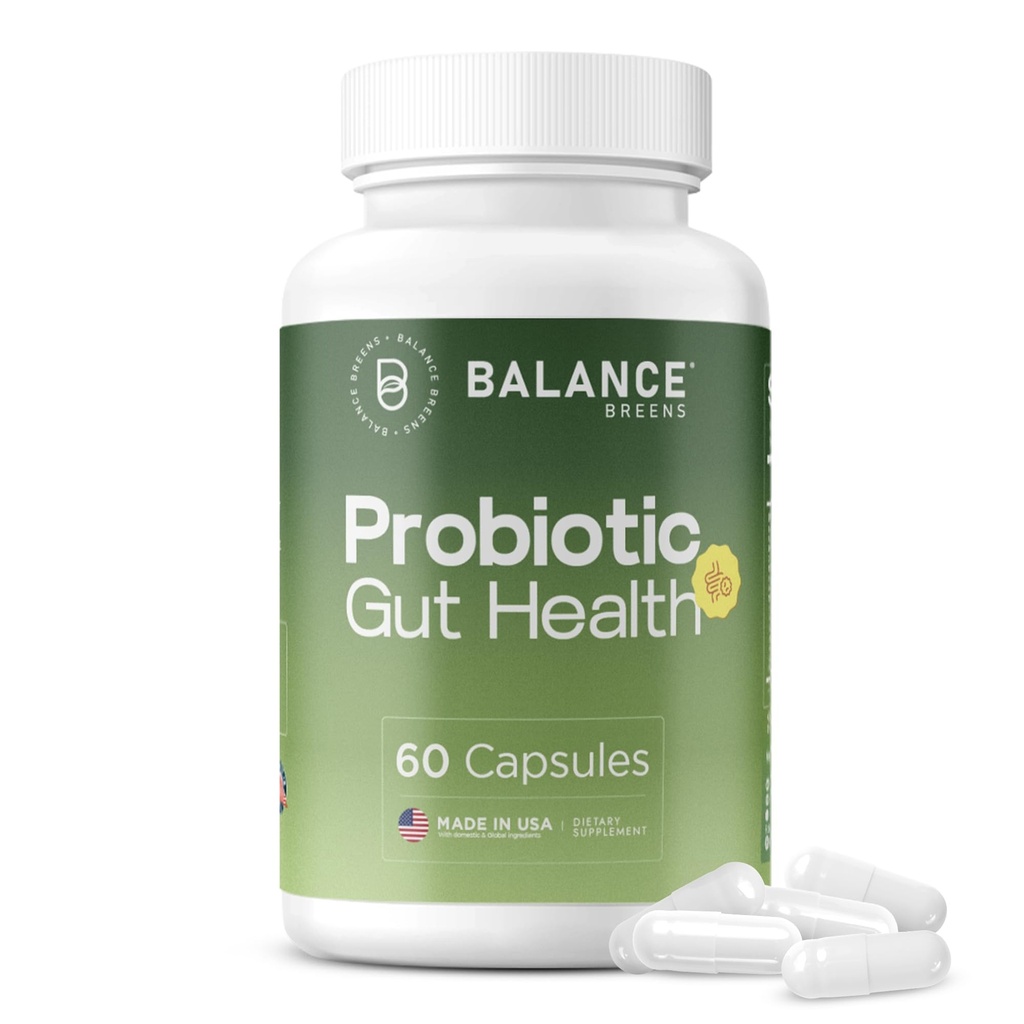 Probiotics 50 Billion CFU, 15 Strain Shelf Stable Formula with Targeted Release Technology, Digestive Health and Immune Support for Busy Professionals, 60 Vegetarian Capsules, 2 Month Supply