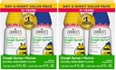 Zarbee's Children's Honey Cough Syrup + Mucus Day & Night Value Pack,Daytime & Nighttime Toddler Cough Syrup,Dark Honey,Ivy Leaf Extract,Chamomile,Mixed Berry Flavor,4 Fl Oz, (Pazar, 4 Fl Oz,(Pazar)
