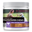 Multivitamin Chews for Dogs, Supports Growth, Hip & Joint, Skin and Gut Health, Immunity, Urinary and Kidney, antioxidants, Heart, Brain, Liver, Eyes, Natural Ingredients, 120 Chews