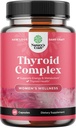 Advanced Thyroid Support for Women with Ashwagandha - Adaptogenic Thyroid Supplement with L Tyrosine Rhodiola and Astragalus Root - Μη GMO Balancing Herbal Thyroid Energy Γυναικείο Συμπλήρωμα Υγείας