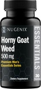 Nugenix Essentials Horny Goat Weed Extract - Epimedium Ekstraksiyon - 30 Capsules