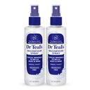 Dr Teal's Topical Magnesium Spray with Natural Dead Sea Salt, Fragrance Free, 8 fl oz (Pack of 2)