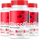 (3 Pack) GlucoBio Capsules - Resmi Gluco Bio Support Pills, Genel Denge için Gelişmiş Formula, GlucoBio Pills, GlucoBio Supplement, Glucovio İncelemeleri, 3 Ay Boyunca Kapsüller