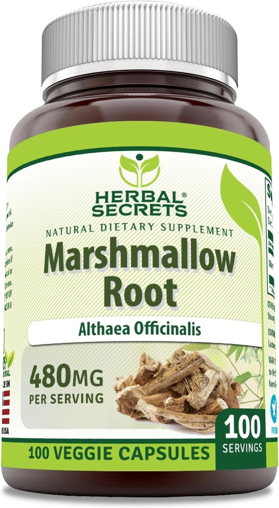 Βότανα μυστικά Marshmallow Extract συμπλήρωμα 