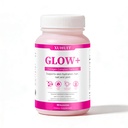 Glow Collagen Gummies with Hyaluronic Acid & Resveratrol | Gentle Support for Skin, Hair & Nail Care | Non-GMO | 90 Count (1)