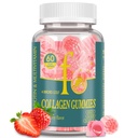 Collagen Gummies for Women Sugar Free, Hydrolyzed Collagen Peptides Gummies Type I, II, III, V, X with Biotin, Zinc Vitamins C A B D E for Skin Hair Nails, Bone