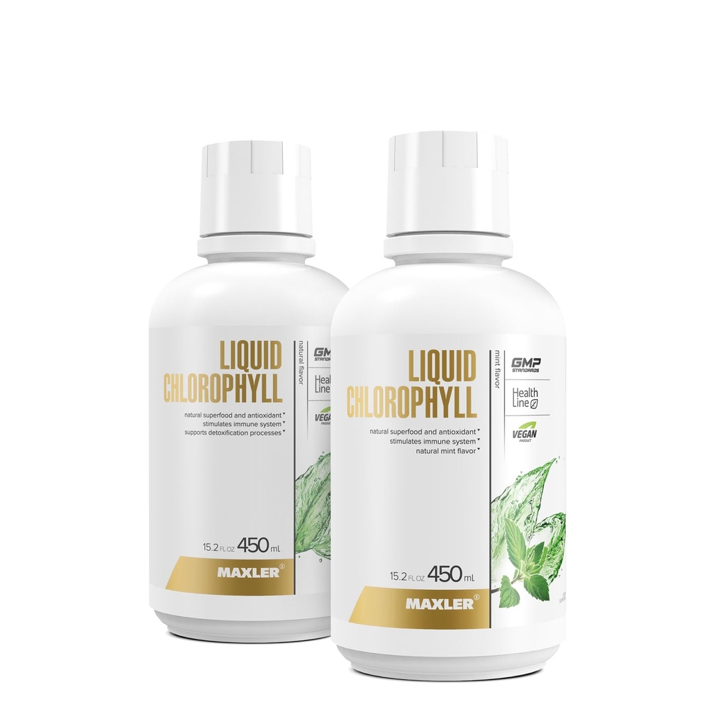 Maxler Liquid Chlorophyll Mint & Natural Flavors Bundle
