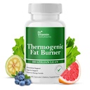 Termogenic Fat Burner Brezilyalı Lean - Kadın ve Erkekler için Kilo Kaybı | Appetite Suppressant & Metabolism ATM w/Green Tea, Garcinia | Belly Fat, Energy & Bloating Support - 35 Capsules