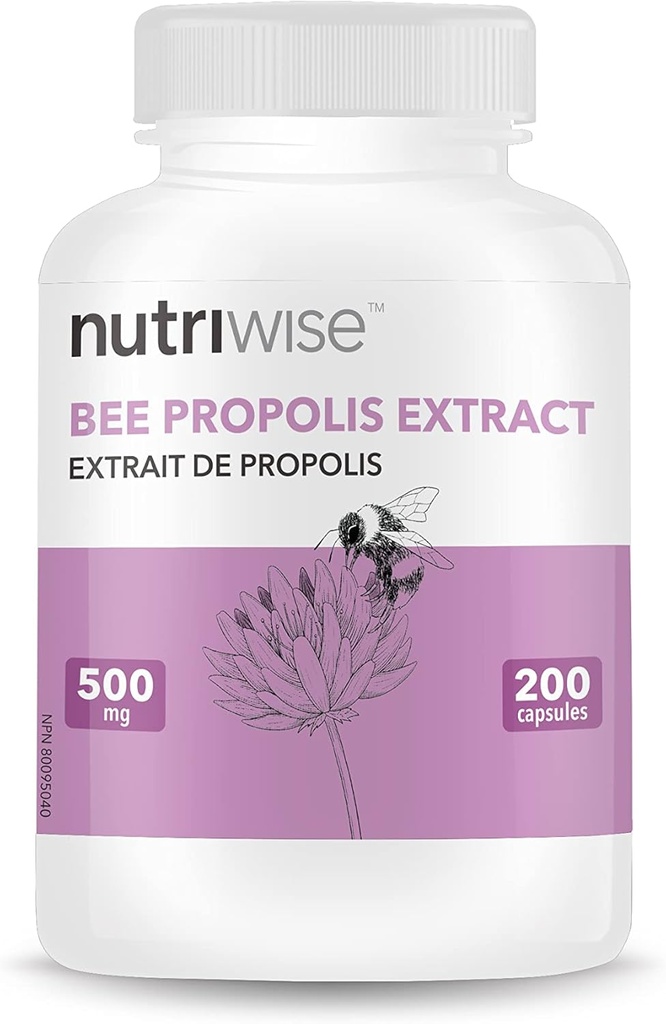NutriWise Brezilyalı Arı Propolisi Immune Support 500 mg
