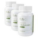 Melatonin Pure 60mg – High Potency Nighttime Sleep Aid for Deep Rest, Relaxation, Jet Lag & Stress Relief – Fast-Acting, Non-Habit Forming, Drug-Free, Made in USA (60 Capsules) (Pack of 3)