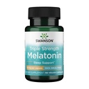 Swanson Triple Strength Melatonin - Natural Sleep Support for Disrupted Sleep Cycles - (60 Capsules, 10mg Each)
