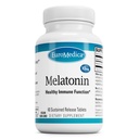EuroMedica Melatonin - Sleep Support Supplement with Antioxidants - Gluten-Free Supplement for Healthy Sleep - Dietary Supplement to Aid Healthy Aging & Immune Health - 60 Sustained Release Tablets