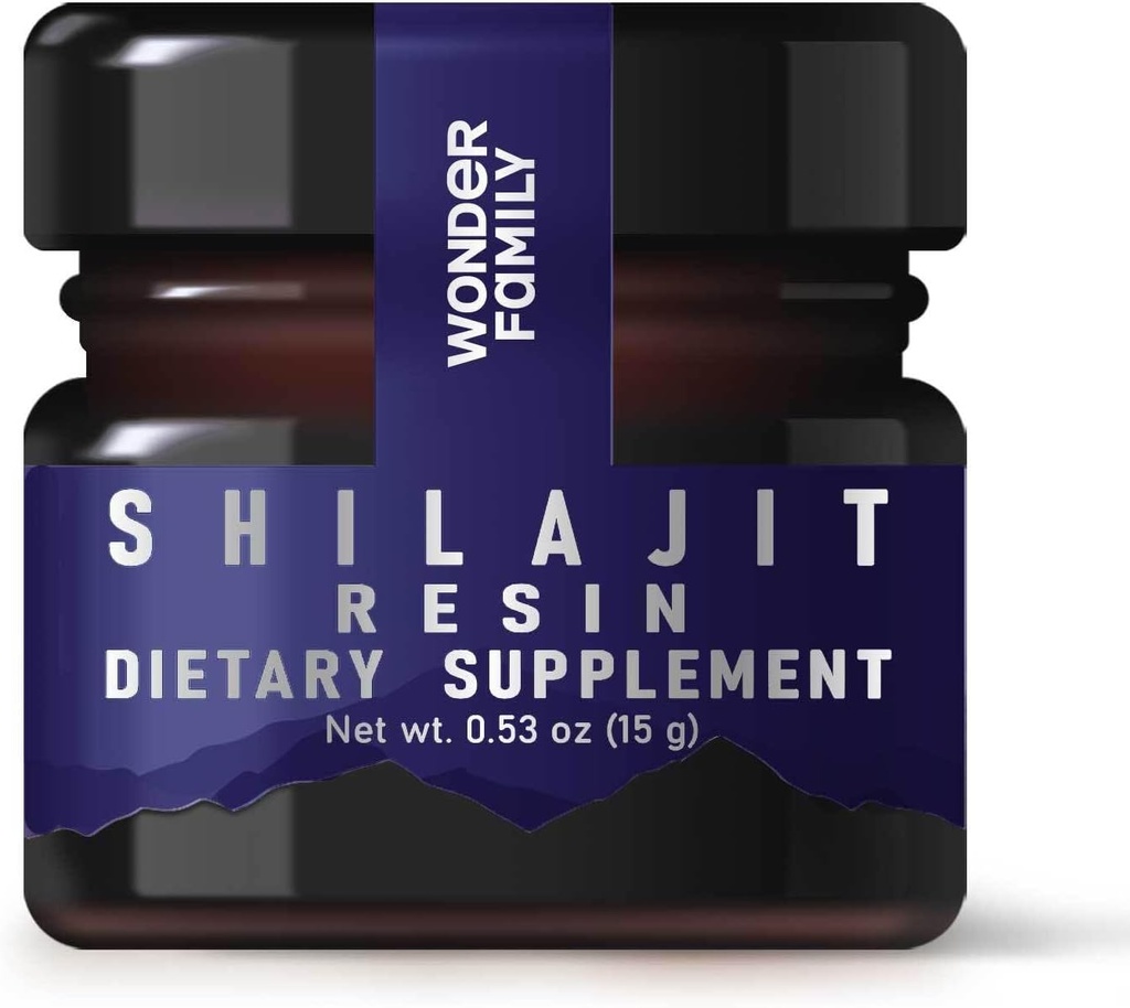 Pure Himalayan Shilajit Resin - Φυσικό Shilajit Resin με Fulvic Acid & Trace Minerals Supplement - Καθαρό Shilajit για άνδρες, Καθαρό Shilajit για γυναίκες - Shilajit Συμπλήρωμα 1 πακέτο
