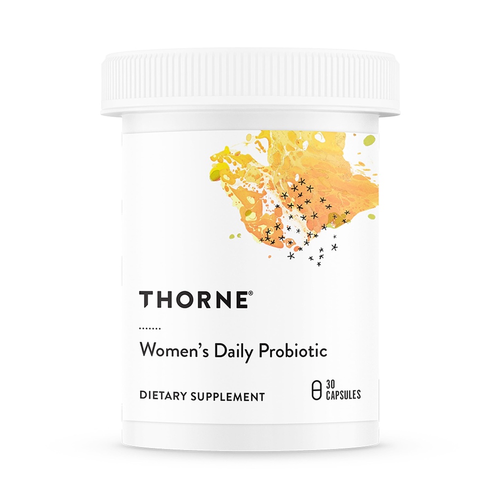 THORNE - Women's Daily Probiotic* - Shelf Stable Probiotic Supplement - Promotes Everyday Immune, Cardiovascular & Metabolic Health* - 30 Servings