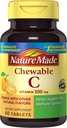 Nature Made Chewable Vitamin C 500 mg Tabletleri, Immune System (Pack of 3)