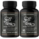Holy Vigor Capsules, Advanced Holy Vigor Supplement Pills - Maximum Strength, All Natural Formula for Energy, Stamina and Performance, Premium HolyVigor Health Support Reviews (2 Pack)